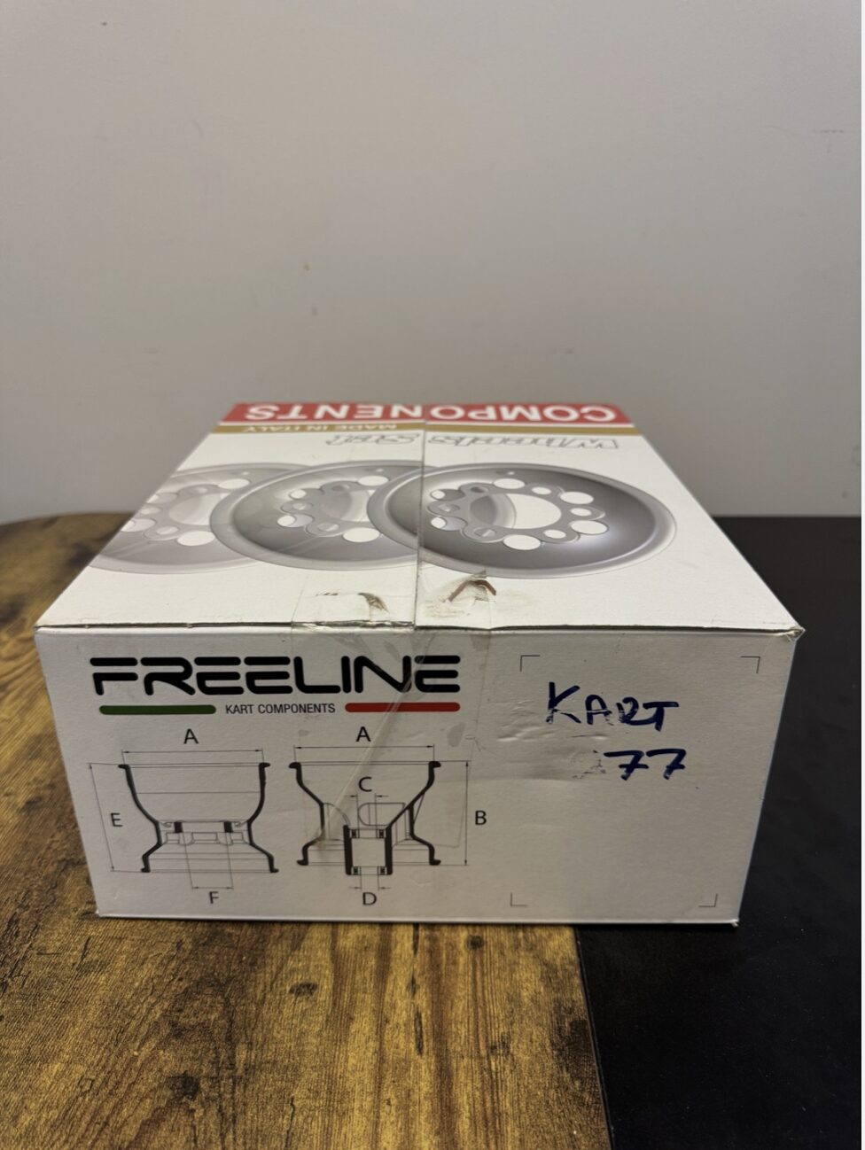 FREELINE DF MAGNESIUM WHEEL SET "BIREL/COMPKART WHEELS"