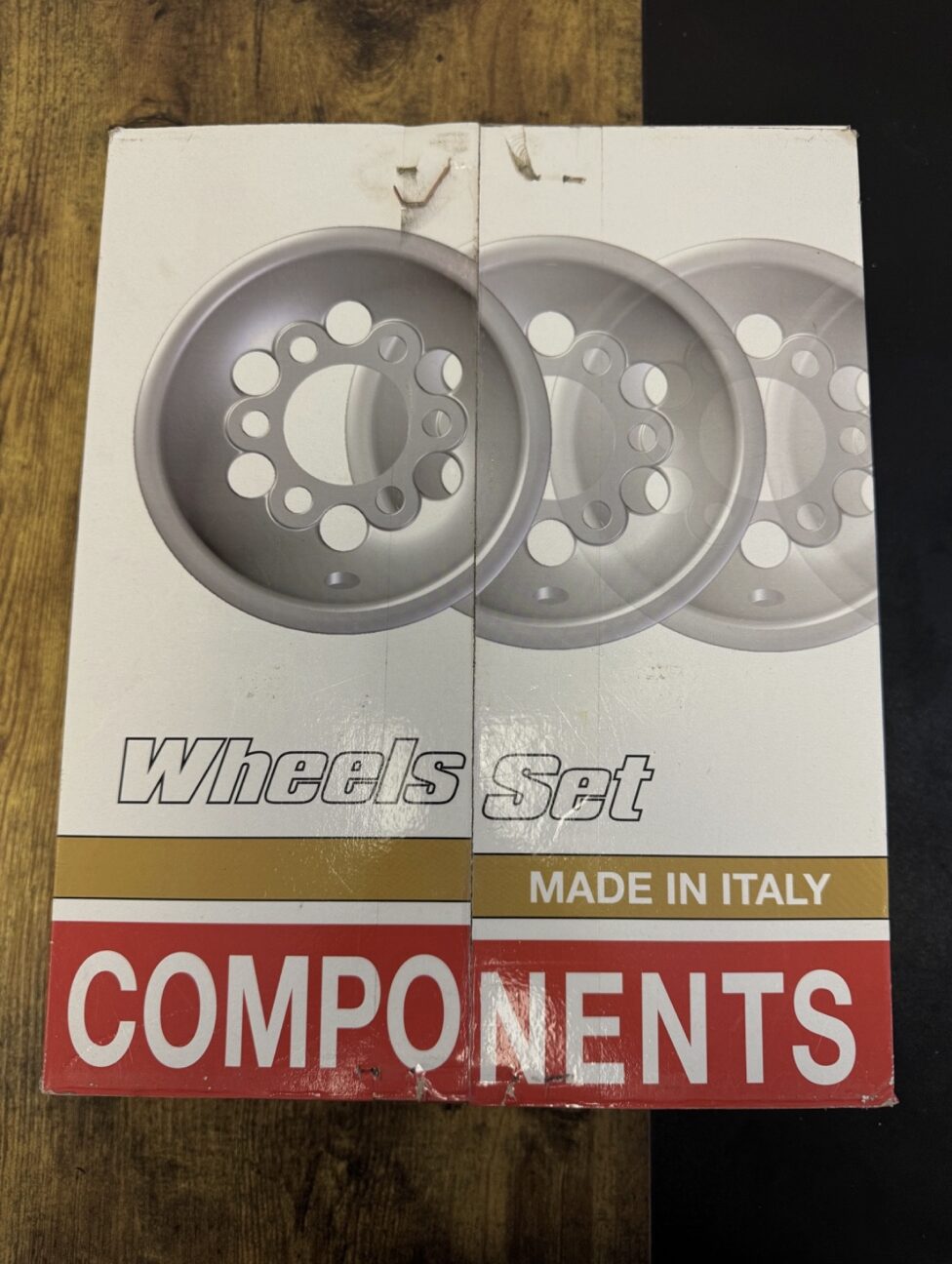 USED FREELINE DF MAGNESIUM WHEEL SET "BIREL/COMPKART WHEELS"