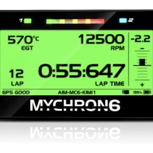 AIM Mychron 6 1T Kart Gauge, Single Temp Sensor