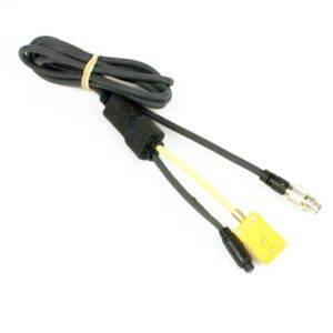 Mychron 4, 5, 6 2T Patch Cable, One Black, One Yellow End