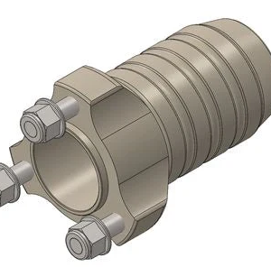 FRONT HUB 17MM FOR STUB AXLES INT58MM L=93MM -MAGNESIUM