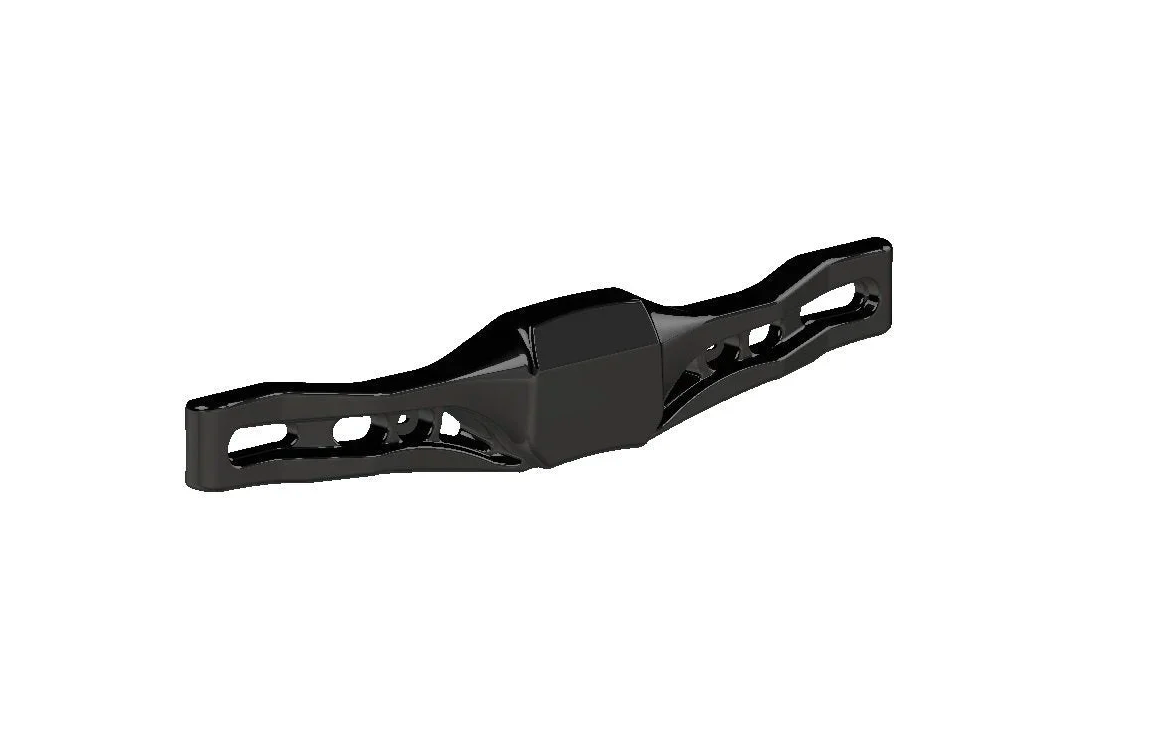 Rear Bumper Spolier Eurostar Mini Wings CSAI 2014-20 - BLACK