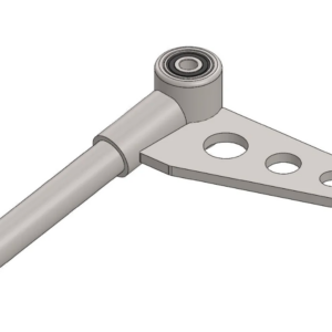 SPINDLE STUB AXLE CADET 17MM LEFT