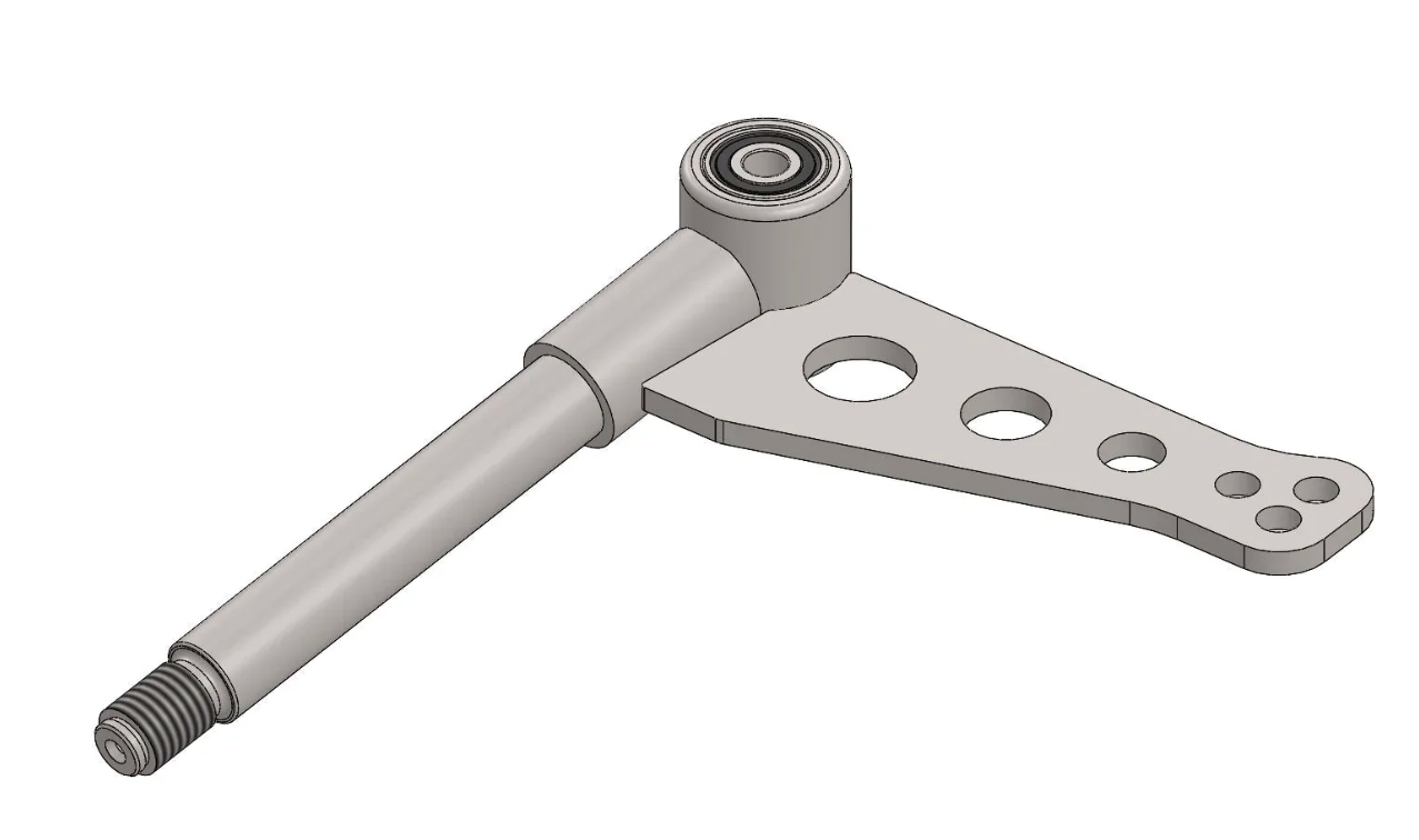 SPINDLE STUB AXLE CADET 17MM LEFT