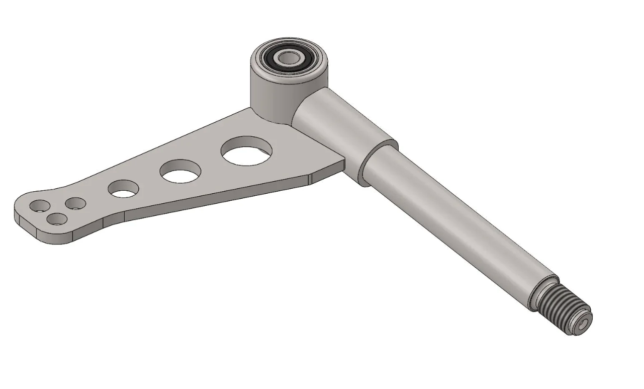 SPINDLE STUB AXLE CADET 17MM RIGHT