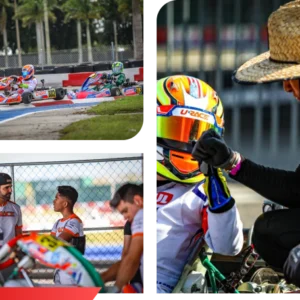 URACE Academy coaching and go-kart racing at Orlando Kart Center