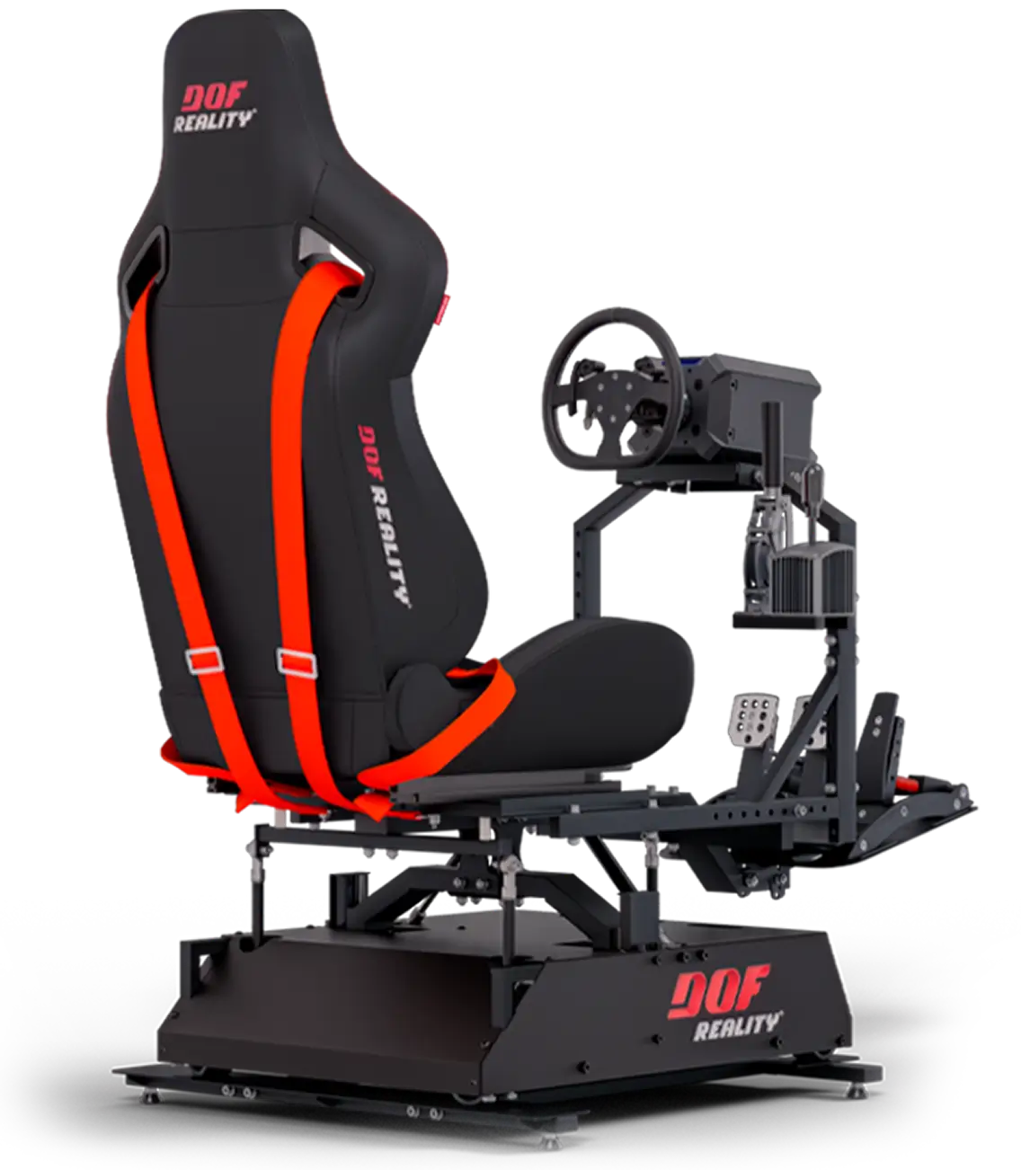 SIM2GRID racing simulator cockpit by DOF Reality